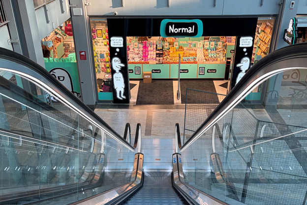 Visionsbild av lokalen där Subway ska öppna