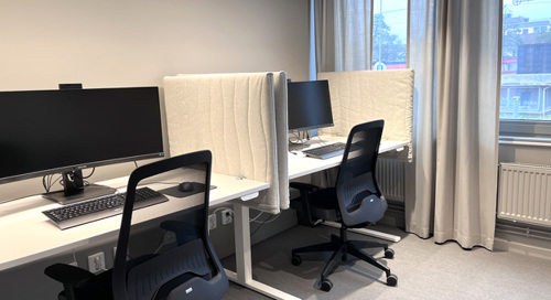 Kontor på coworking